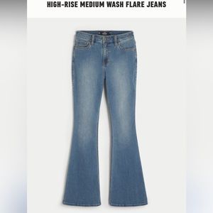 Hollister high rise flare jeans